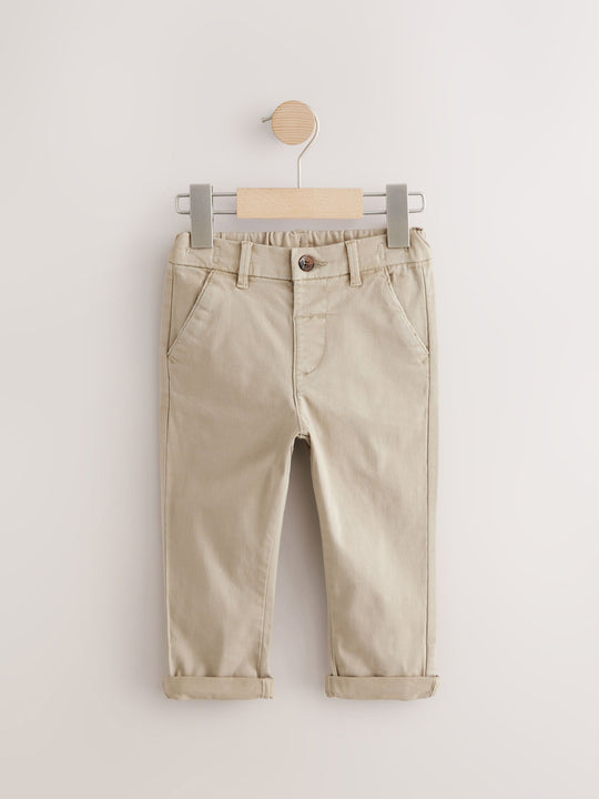 Stone Stretch Chino Trousers (3mths-7yrs)