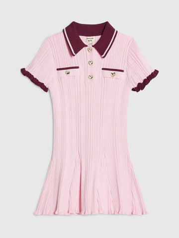 River Island Pink Flippy Martini Dress