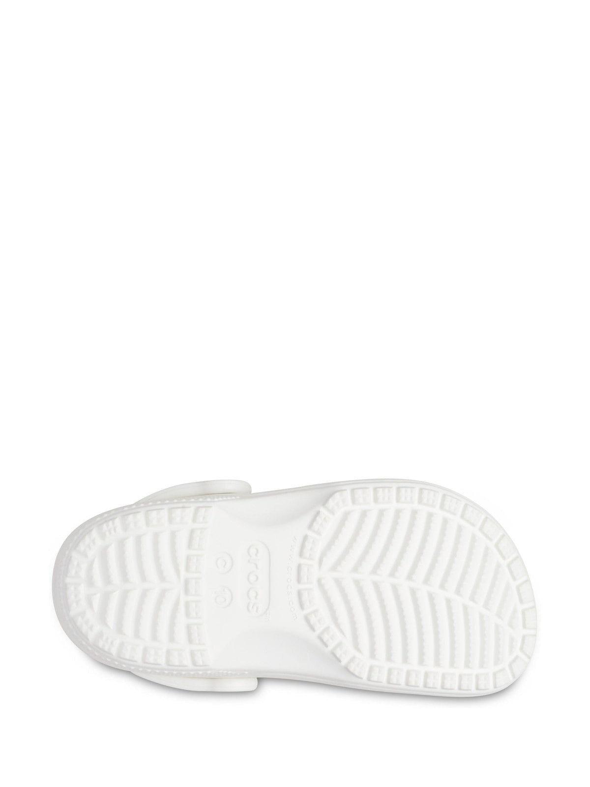 Crocs White Classic Toddler Clogs