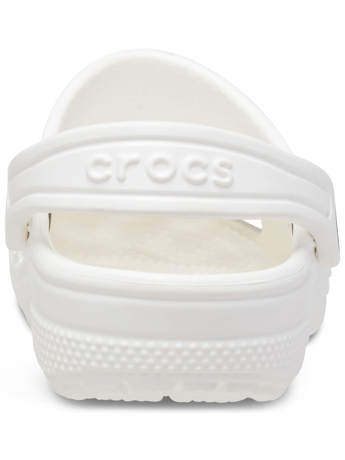 Crocs White Classic Toddler Clogs