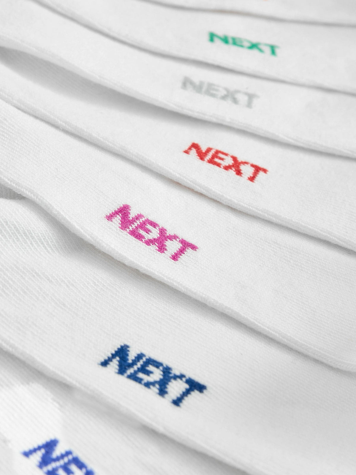 White Cotton Rich Trainer Socks 7 Pack
