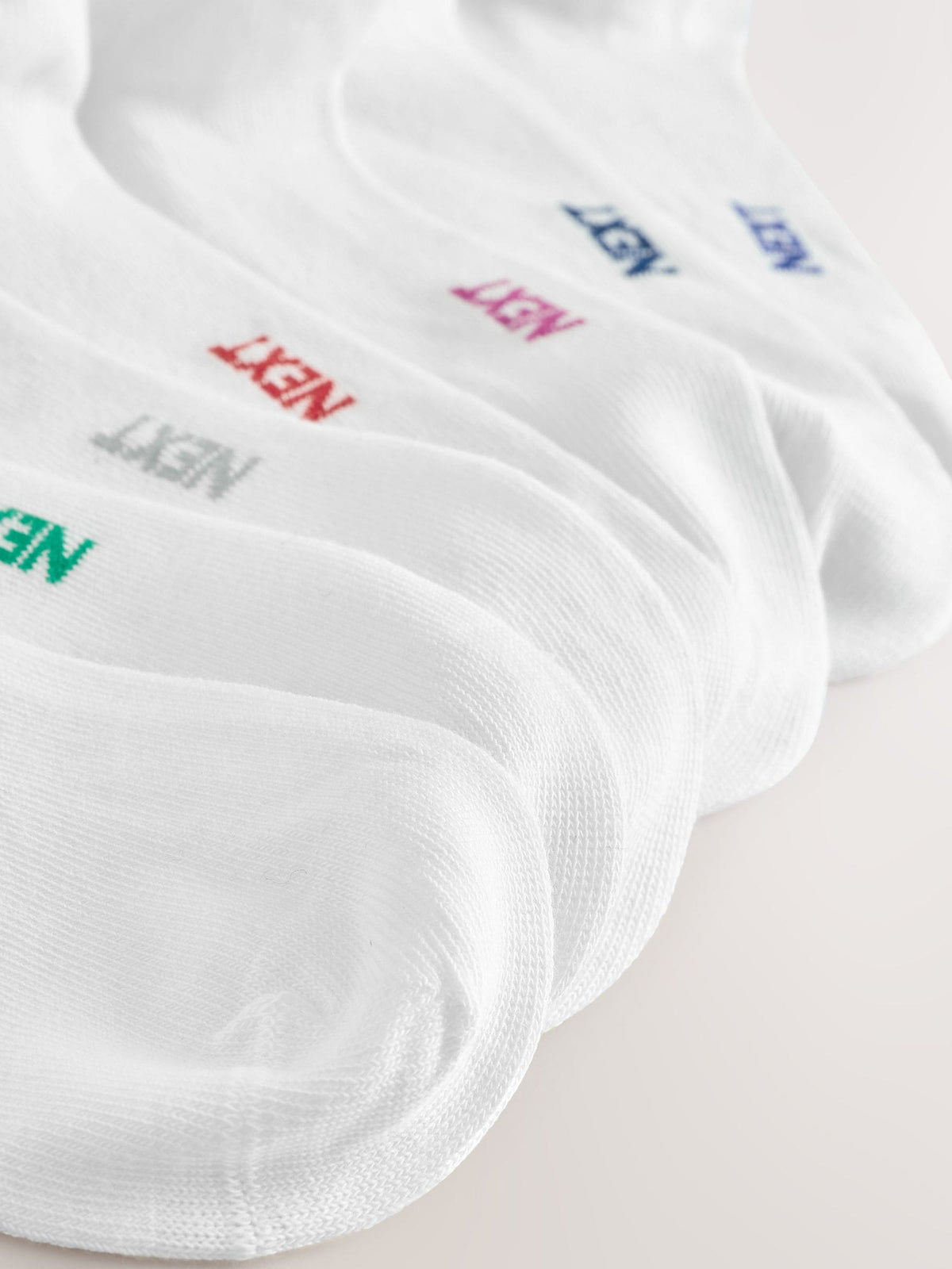 White Cotton Rich Trainer Socks 7 Pack