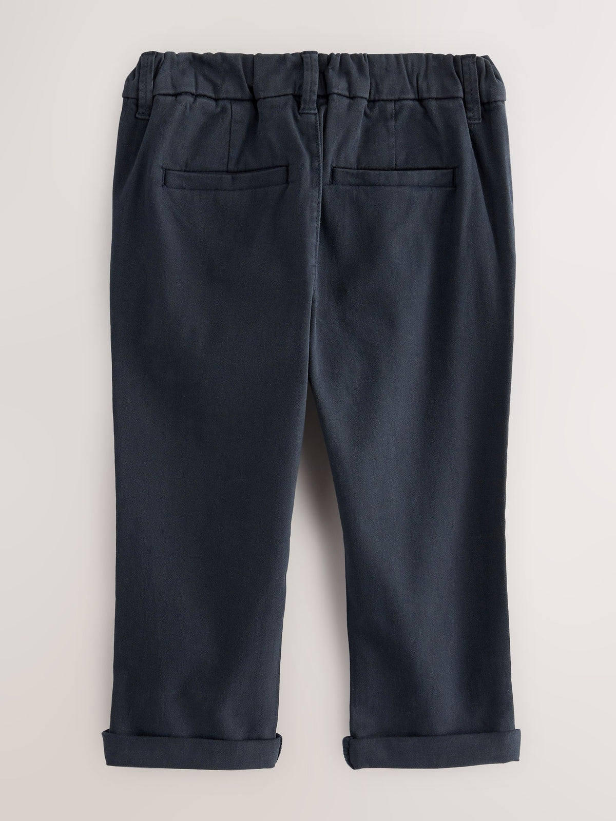 Navy Blue Stretch Chino Trousers (3mths-7yrs)