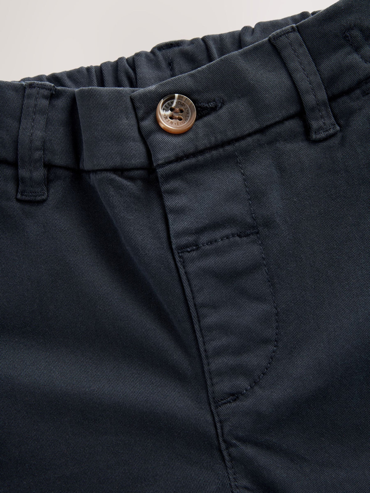 Navy Blue Stretch Chino Trousers (3mths-7yrs)