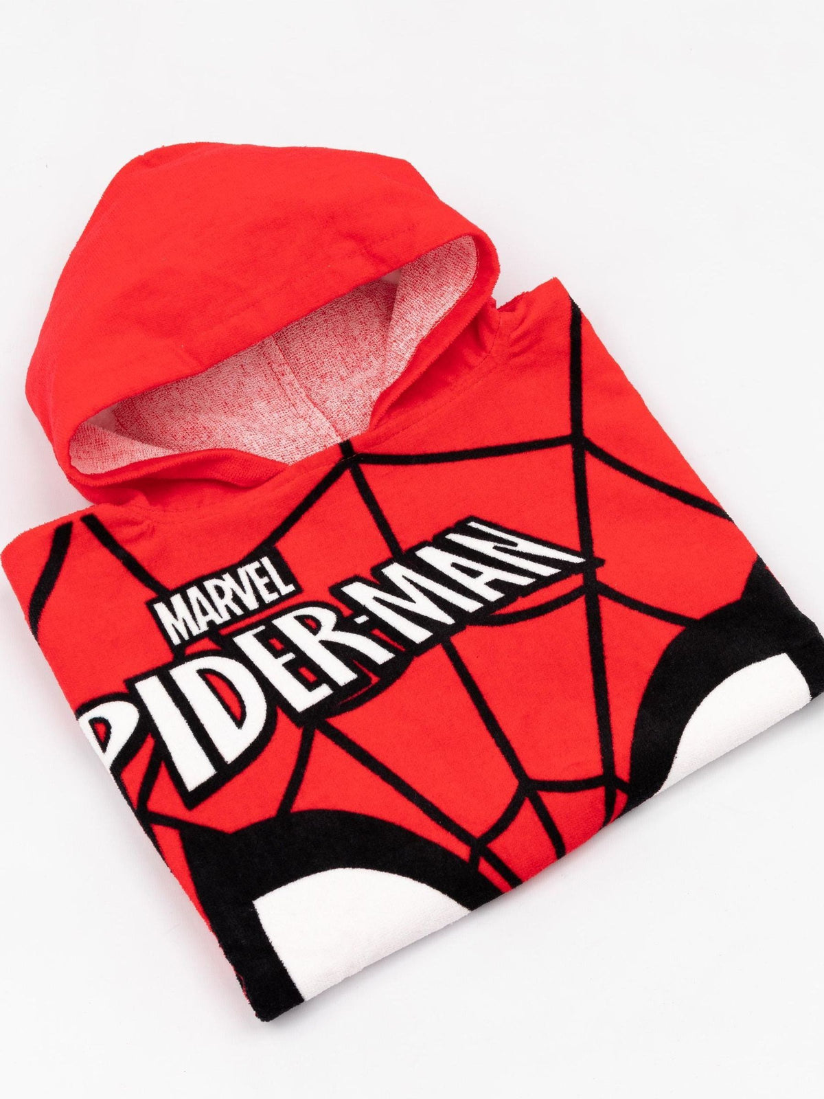 Vanilla Underground Red 100% Cotton Spider-Man Character Towel Poncho