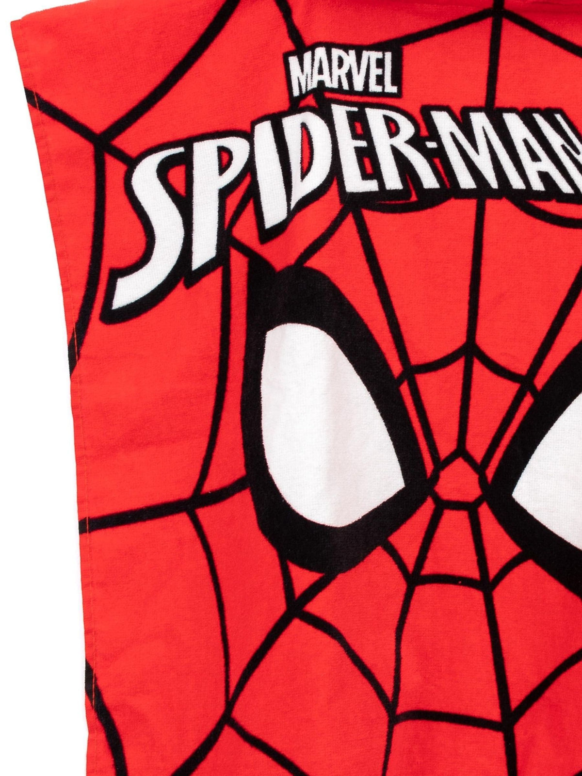 Vanilla Underground Red 100% Cotton Spider-Man Character Towel Poncho