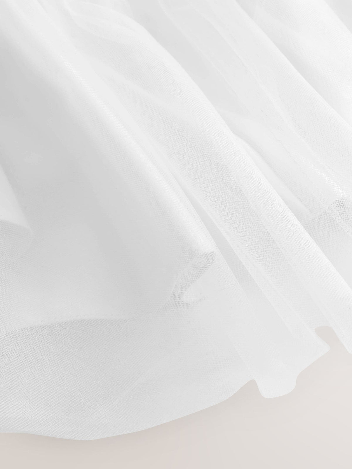 White Flower Girl Bow Dress (3mths-16yrs)