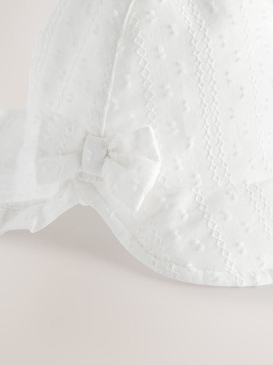 White Legionnaire Baby Hat
