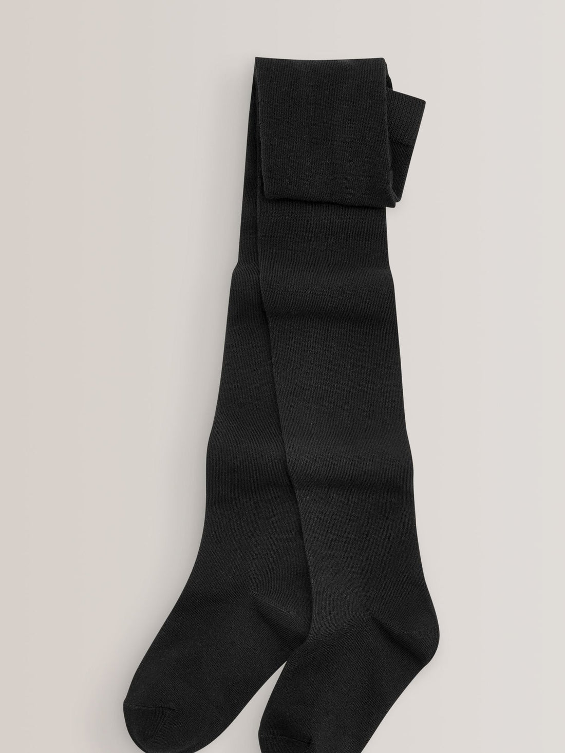 Black Regular Length 3 Pack Cotton Rich School Tights