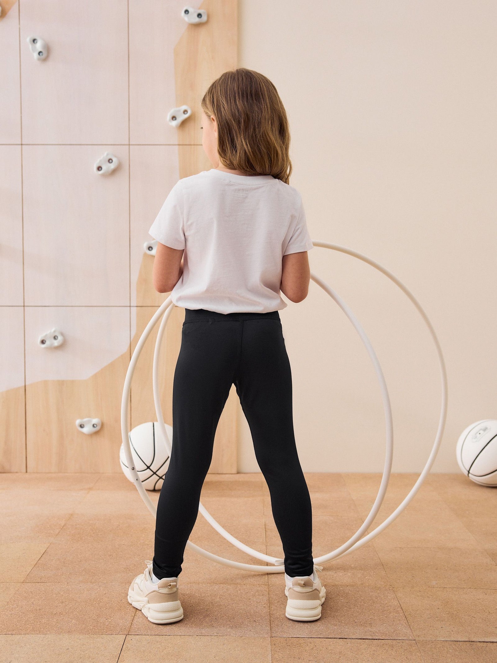 Black Sport Leggings (3-16yrs)