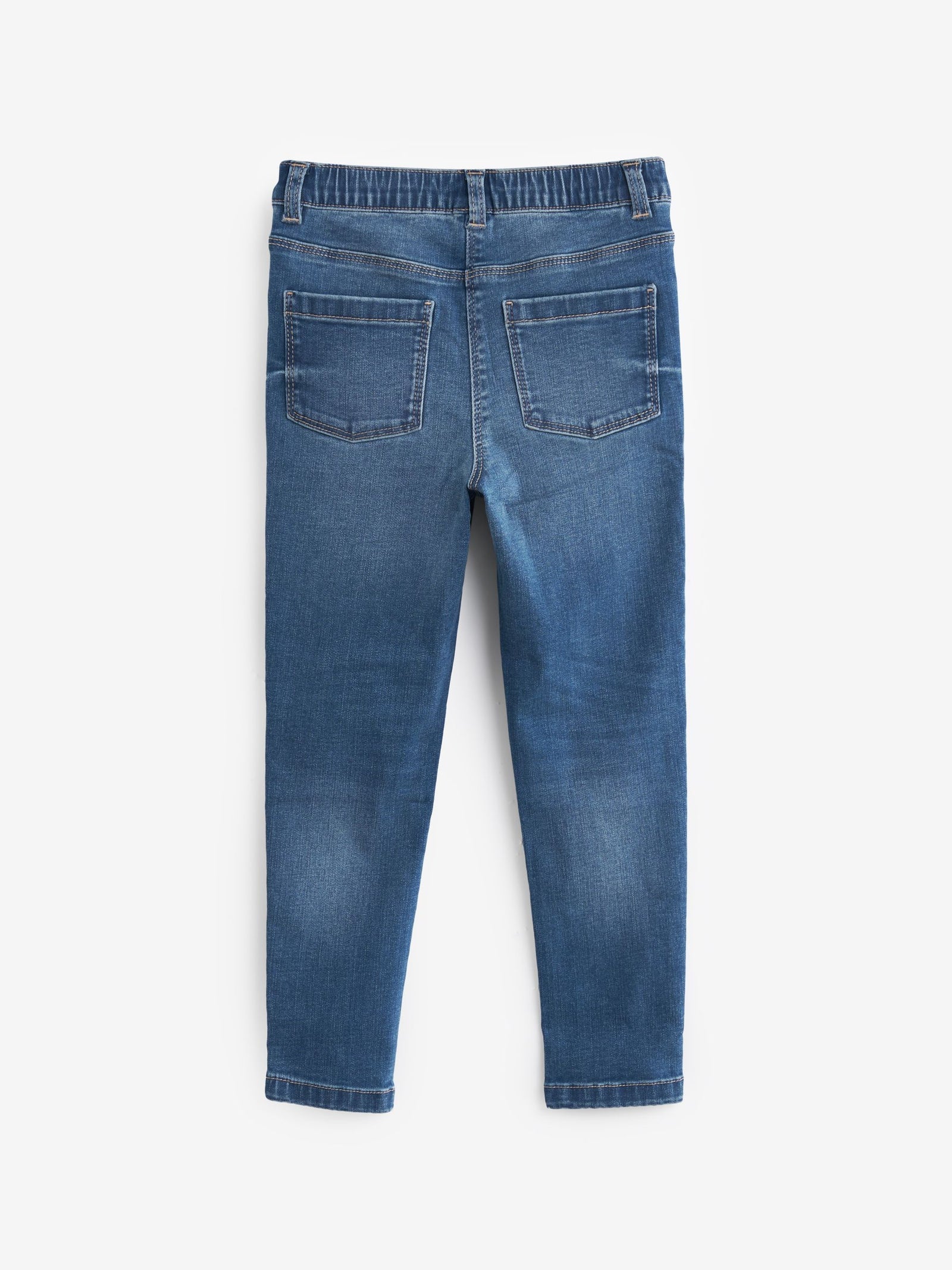 Mid Blue Regular Length Stretch Jeggings (3-16yrs)