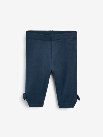 Navy Cropped Leggings (3mths-7yrs)
