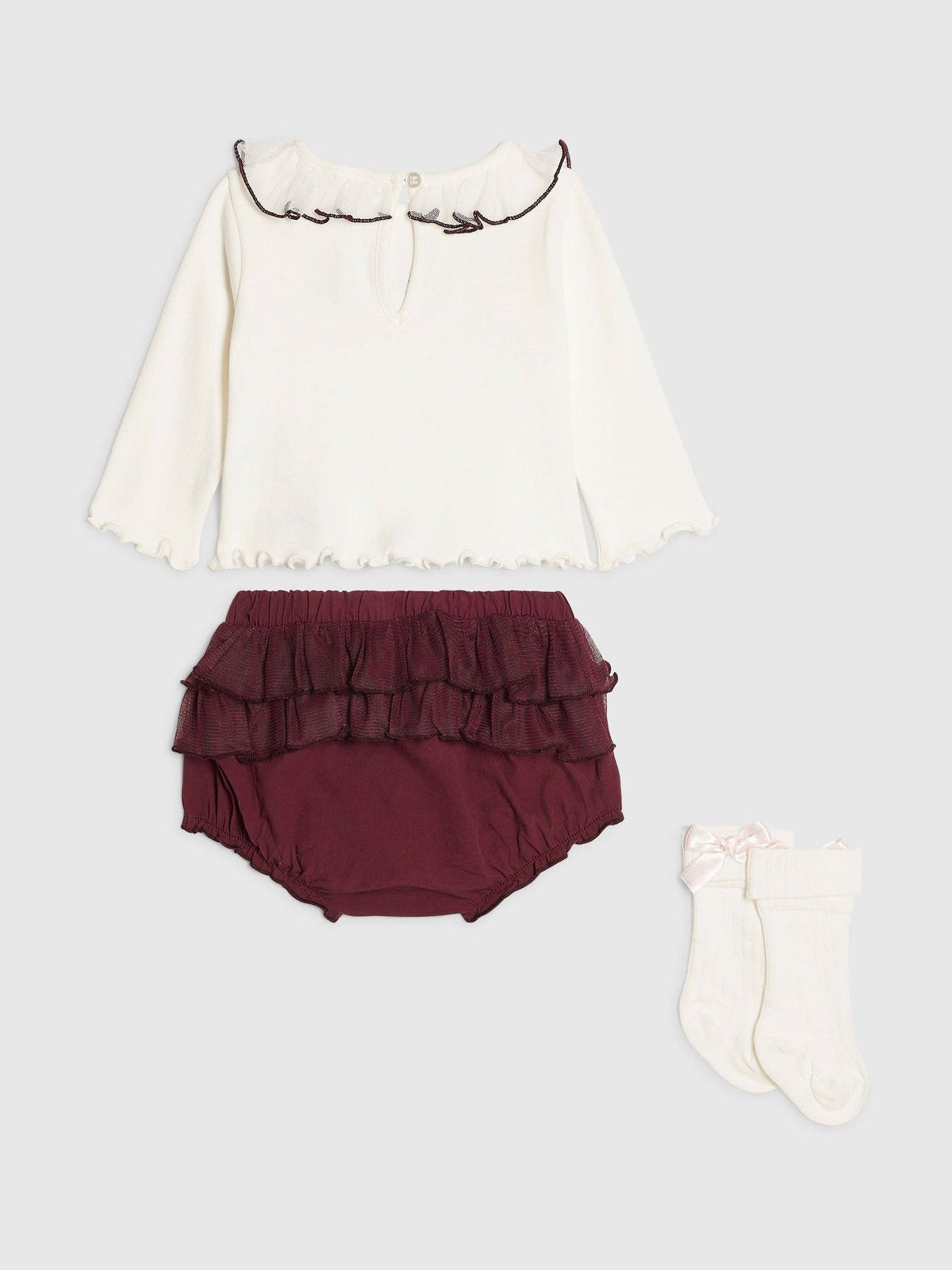 River Island Purple Frill Bloomer Set