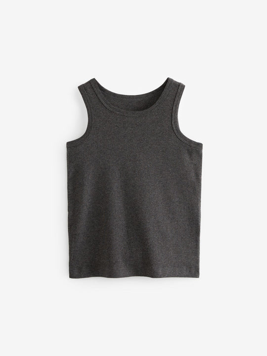 Grey Vests 5 Pack (1.5-16yrs)