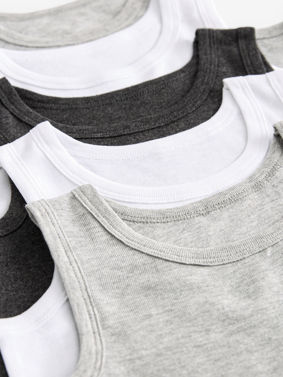Grey Vests 5 Pack (1.5-16yrs)