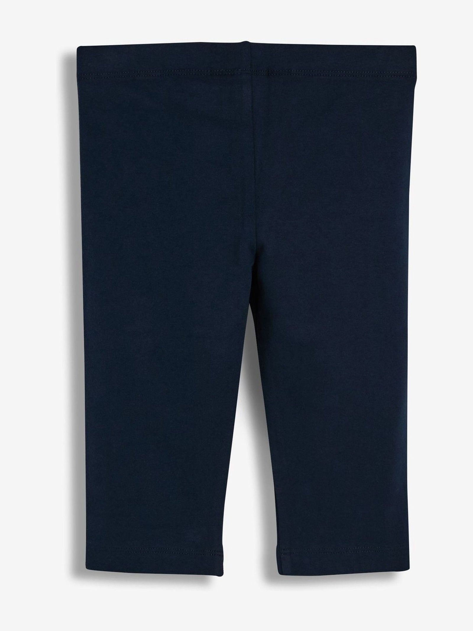 Navy Blue 3 Pack Cropped Leggings (3-16yrs)