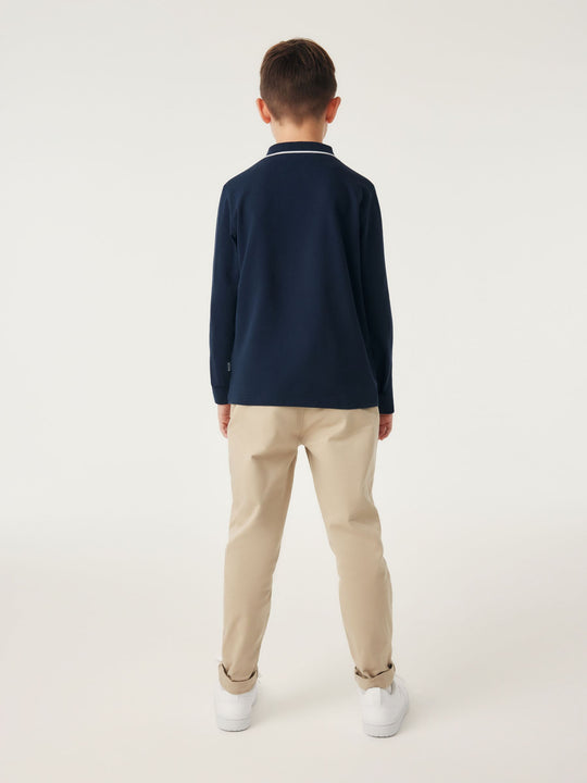 Baker by Ted Baker Long Sleeve Polo Shirt