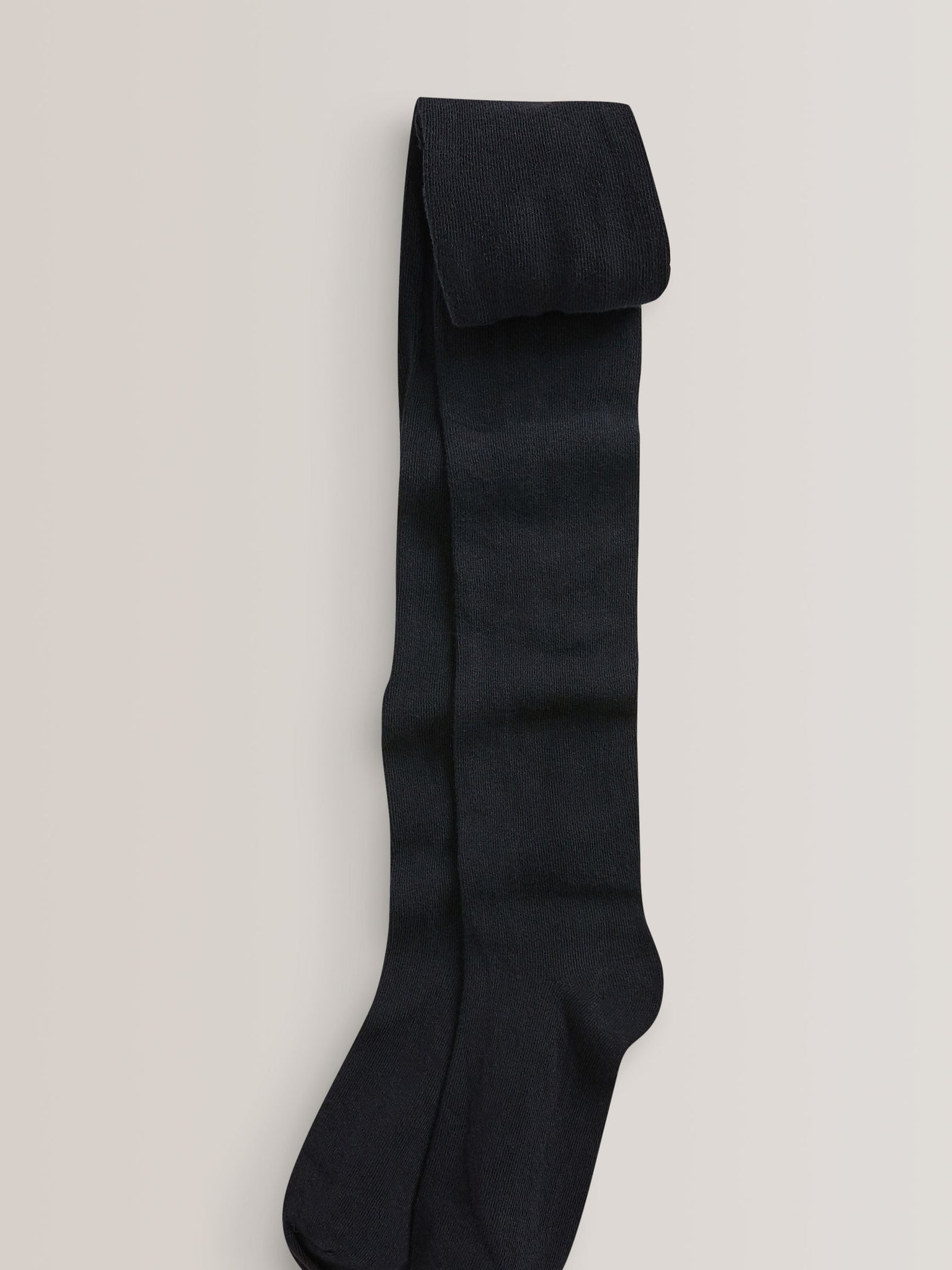 Black 5 Pack Cotton Rich School Tights