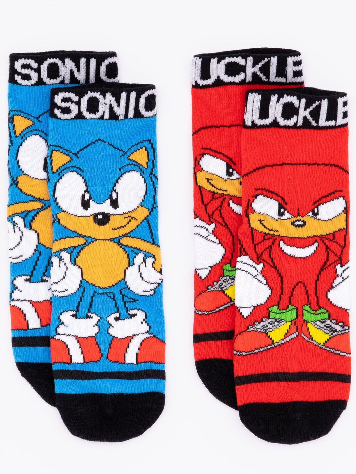 Vanilla Underground Multicoloured Sonic the Hedgehog Calf Socks Set of 5