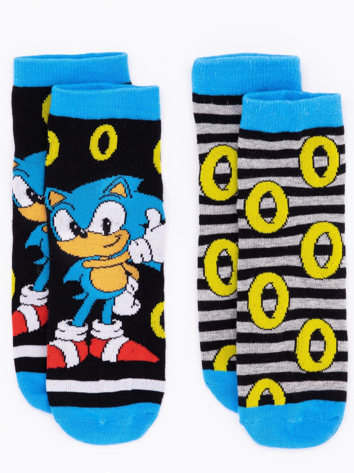 Vanilla Underground Multicoloured Sonic the Hedgehog Calf Socks Set of 5