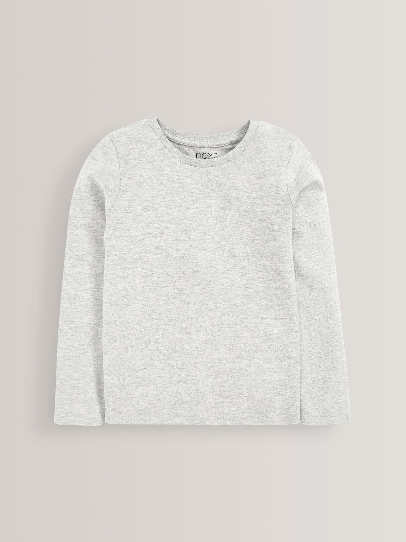 Monochrome Long Sleeve Basic T-Shirts 3 Pack (3-16yrs)