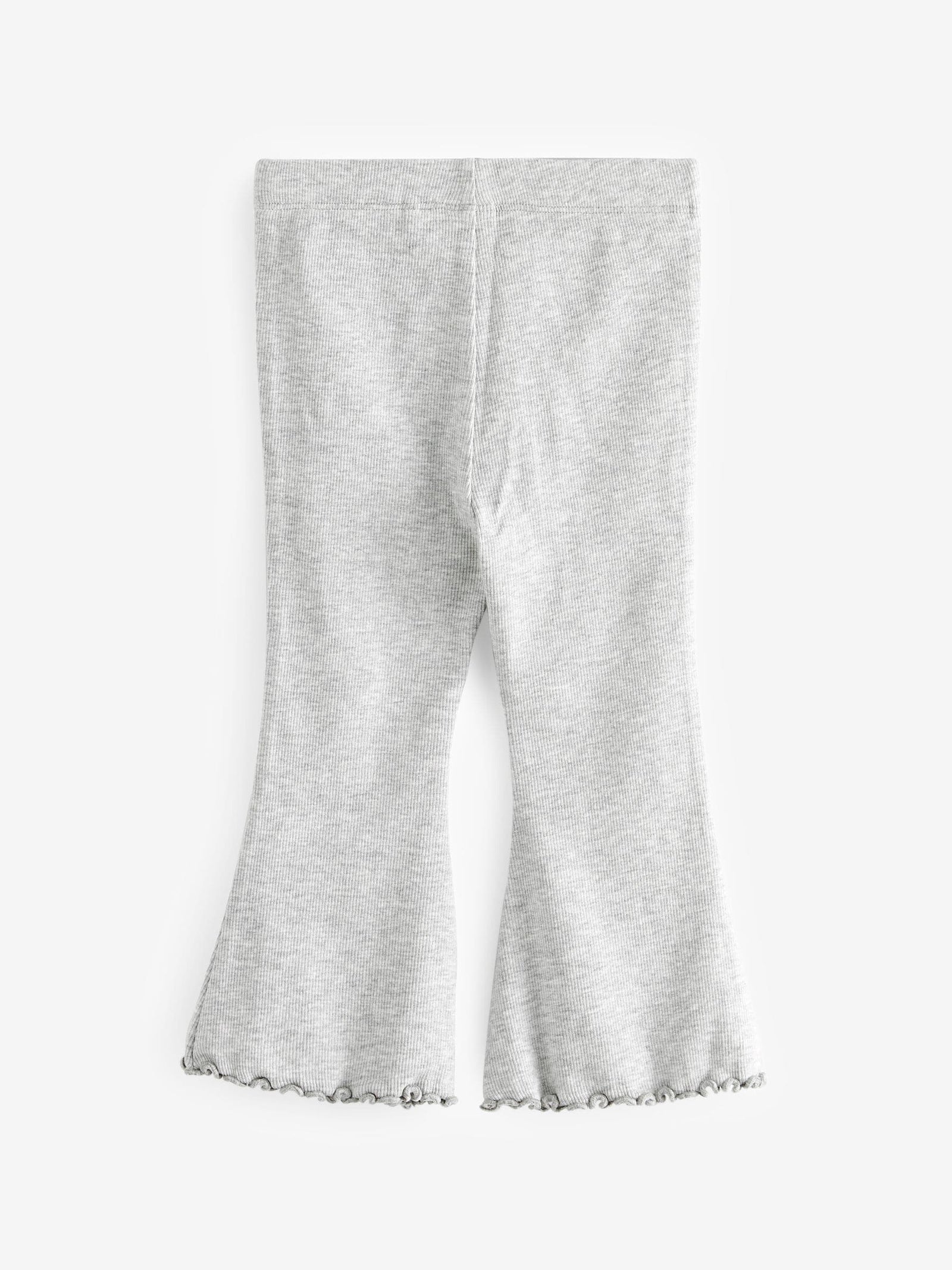 Grey Rib Flare Leggings (3mths-7yrs)