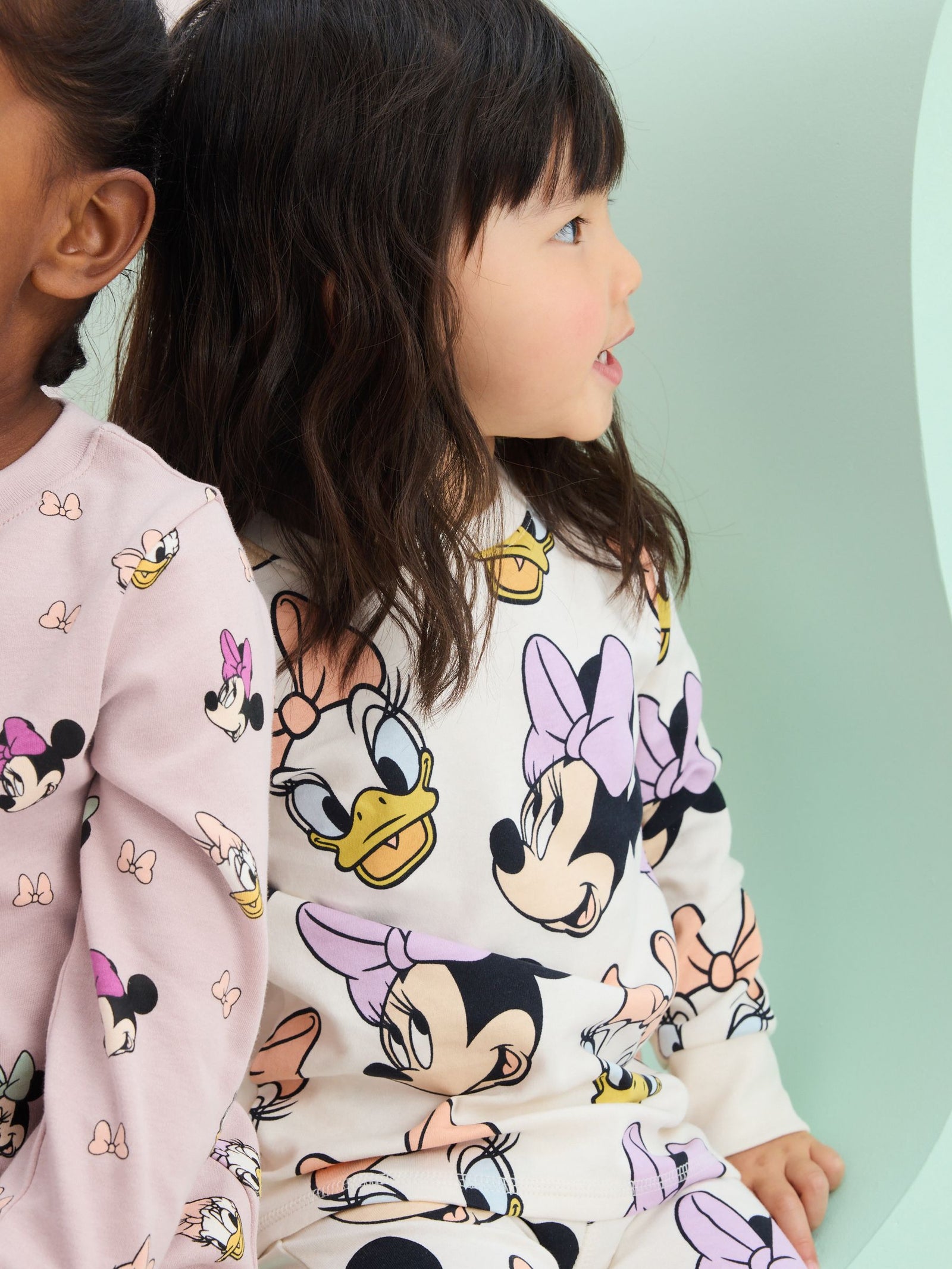 Pink/Blue/White Minnie Mouse Snuggle Pyjamas 3 Pack (9mths-12yrs)