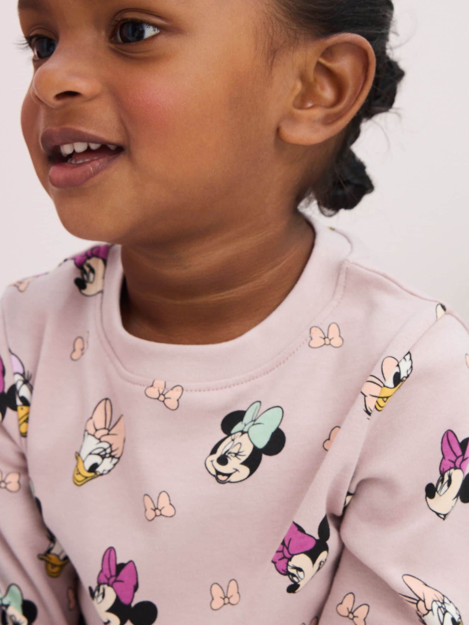 Pink/Blue/White Minnie Mouse Snuggle Pyjamas 3 Pack (9mths-12yrs)