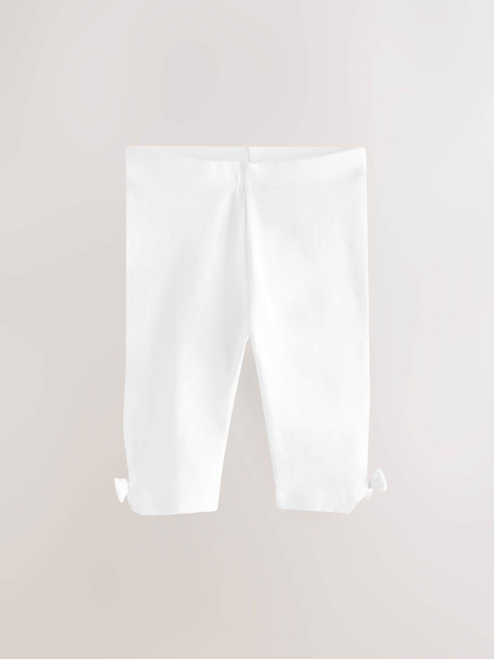 White Cropped Leggings (3mths-7yrs)