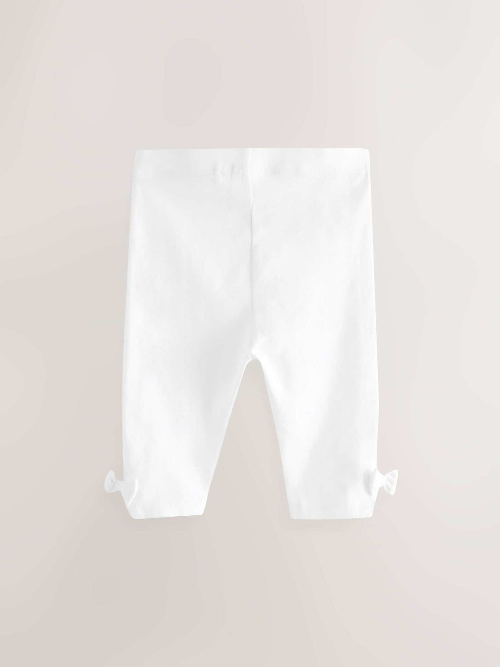 White Cropped Leggings (3mths-7yrs)