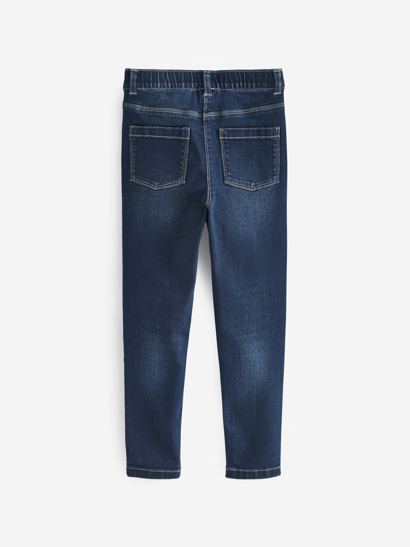Dark Blue Regular Length Stretch Jeggings (3-16yrs)