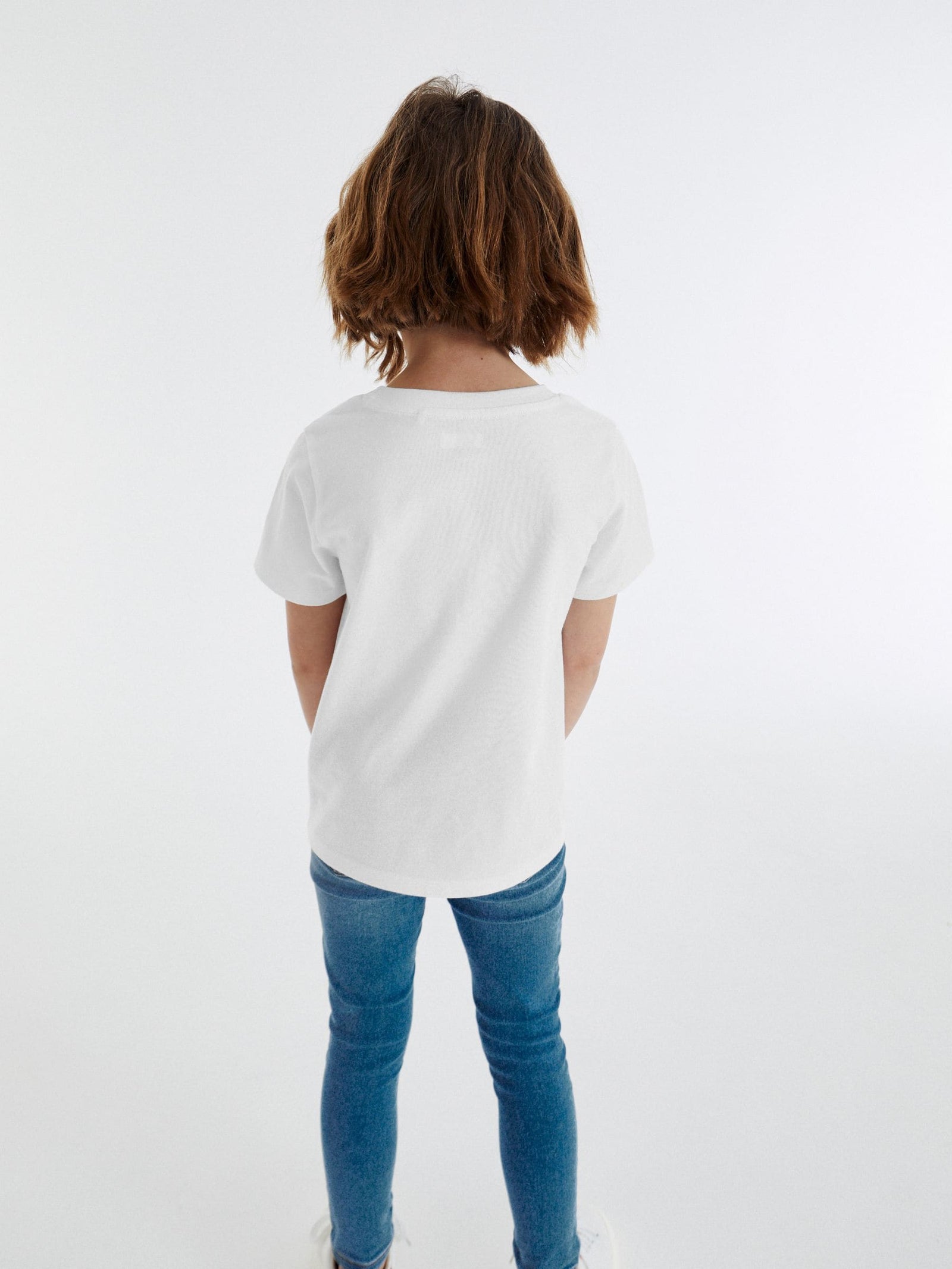White T-Shirt (3-16yrs)
