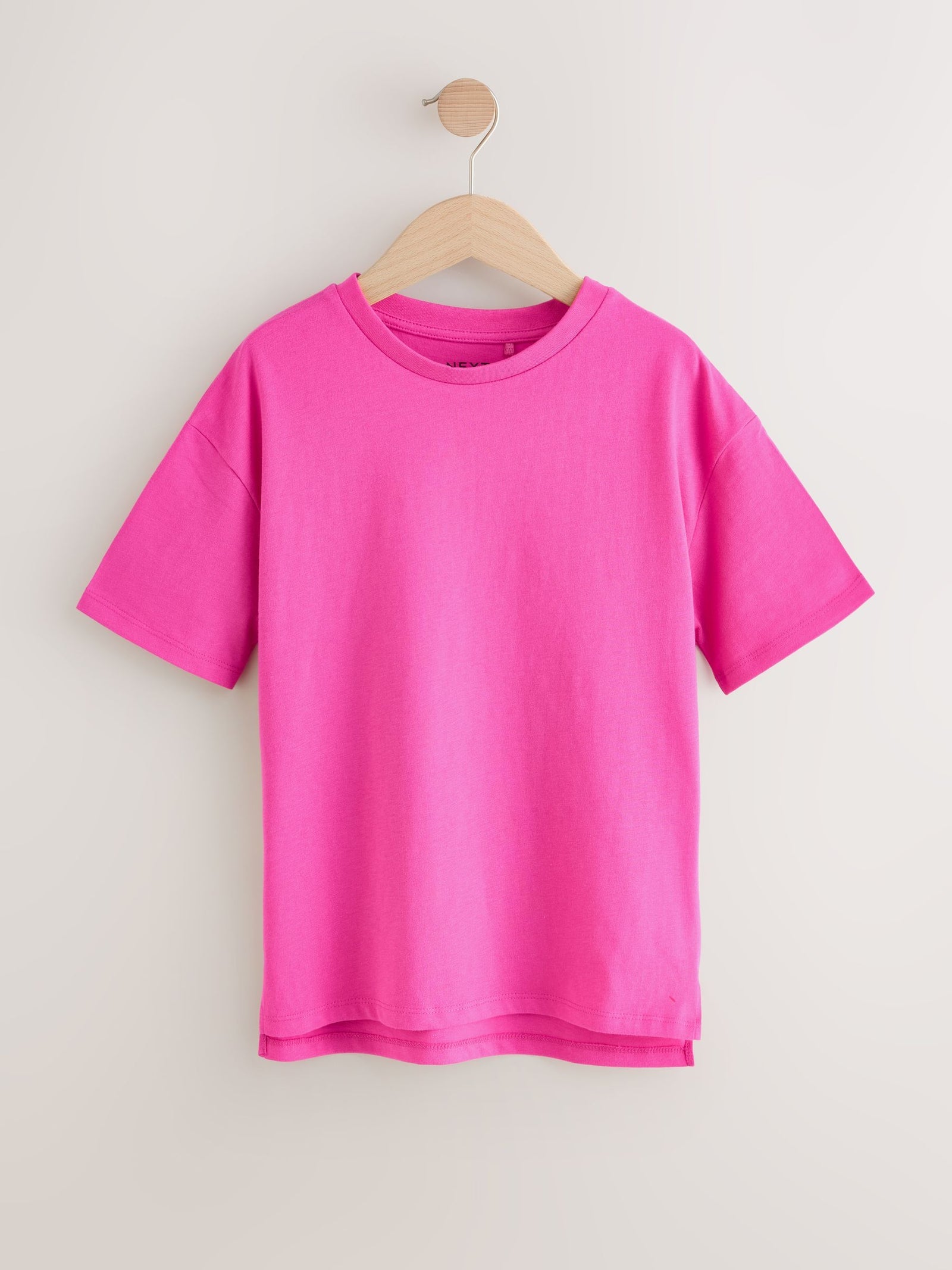 Magenta Pink Oversized T-Shirt (3-16yrs)