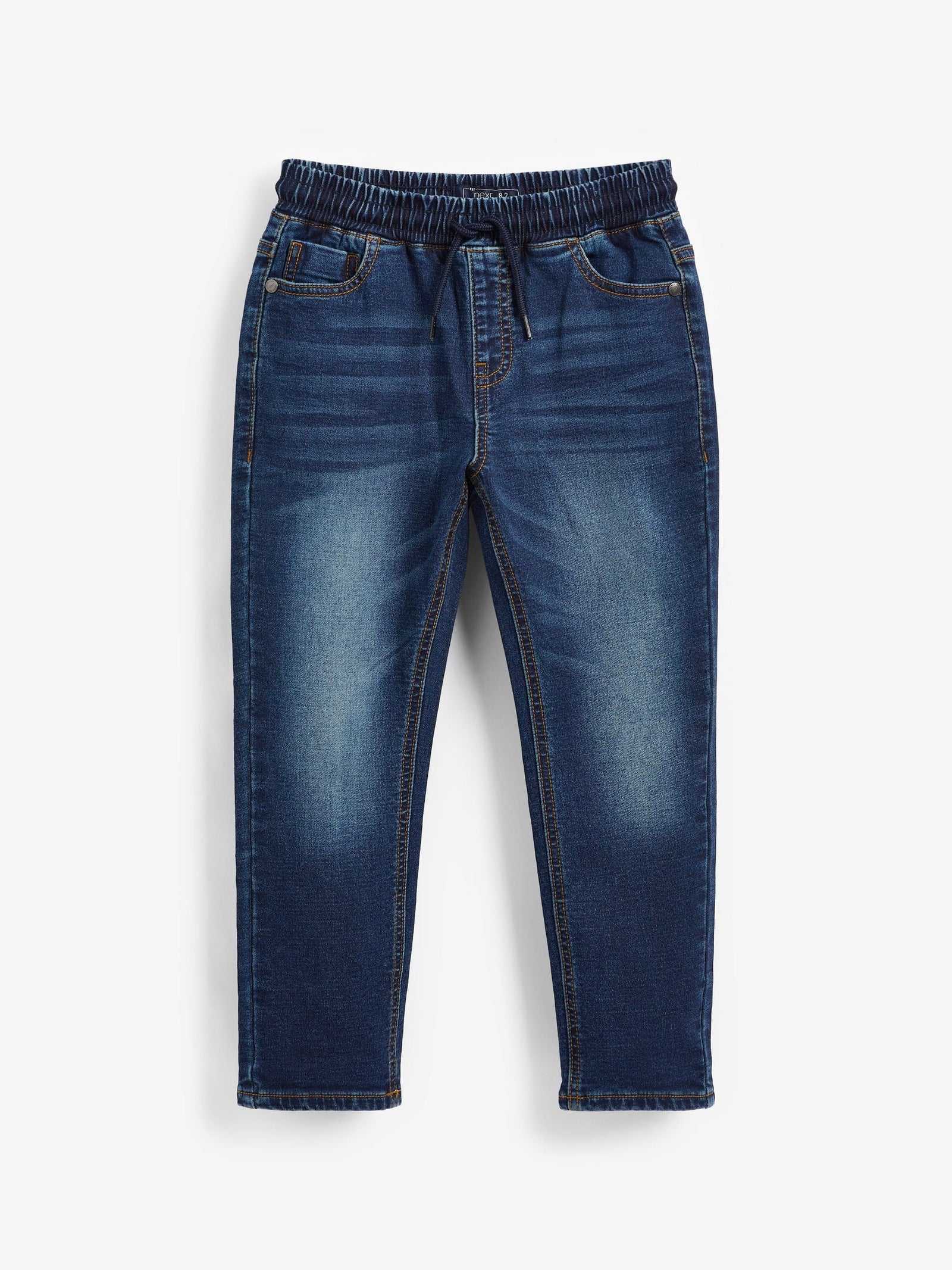 Indigo Blue Regular Fit Stretch Elasticated Waist Jeans (3-16yrs)