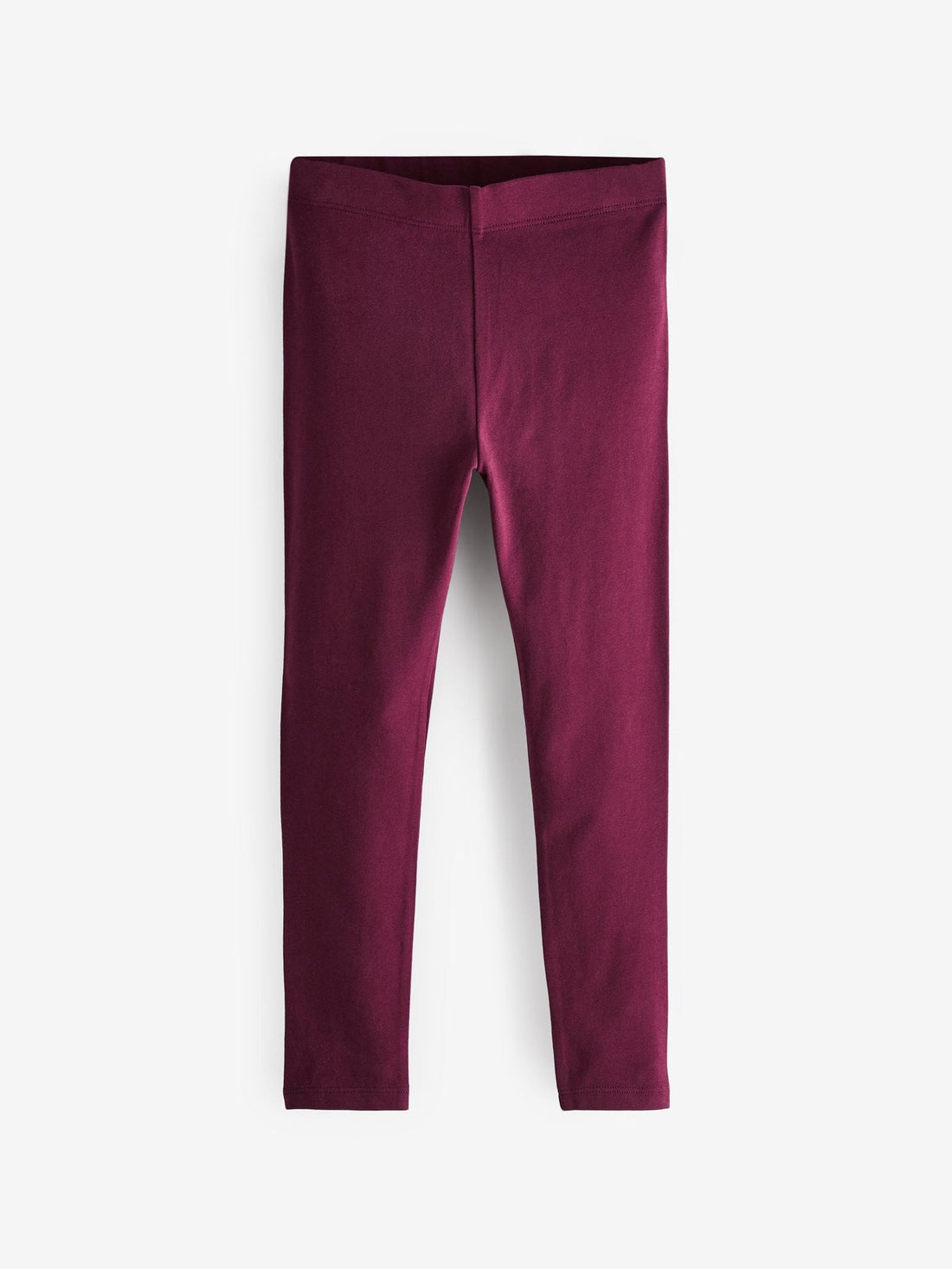 Burgundy Red Regular Fit Leggings (3-16yrs)
