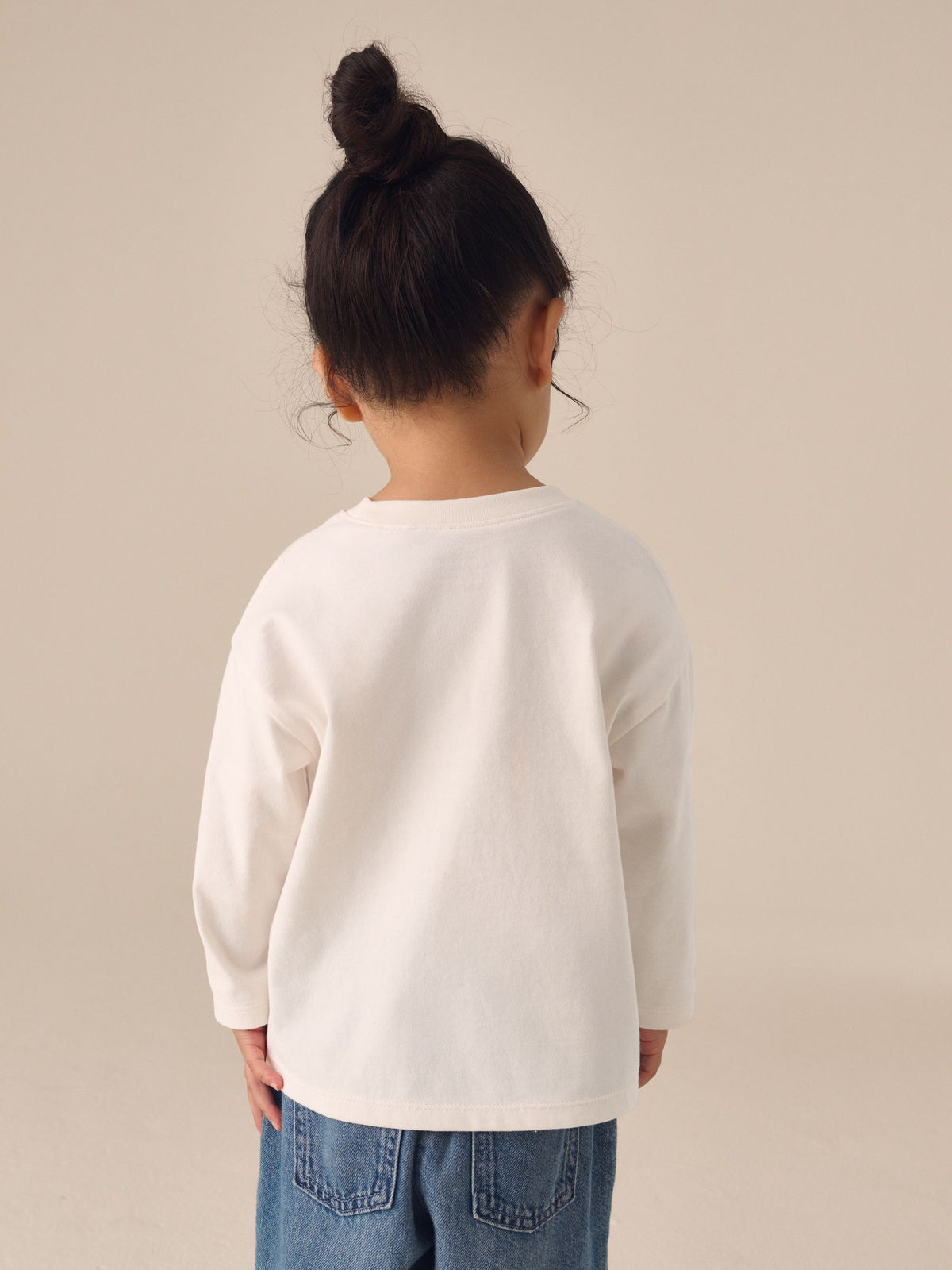 Ecru White Mama Long Sleeve Slogan Top (3mths-7yrs)