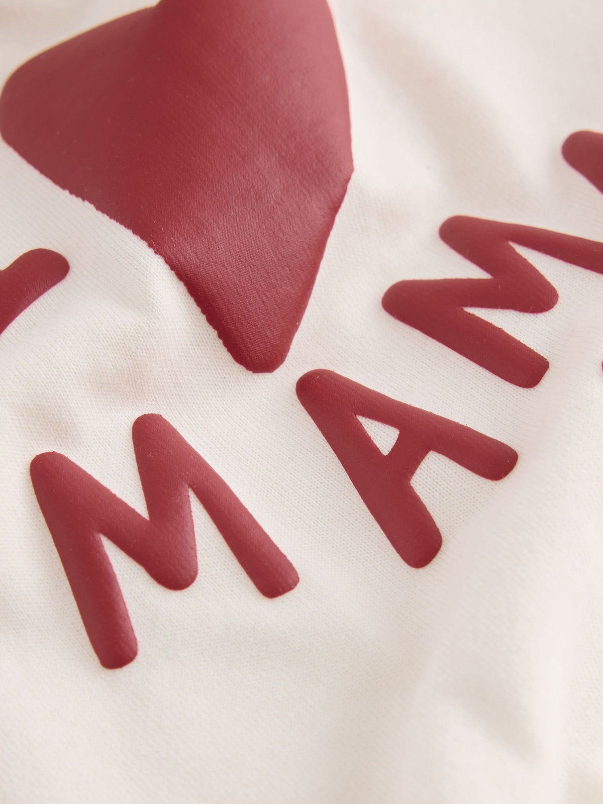 Ecru White Mama Long Sleeve Slogan Top (3mths-7yrs)