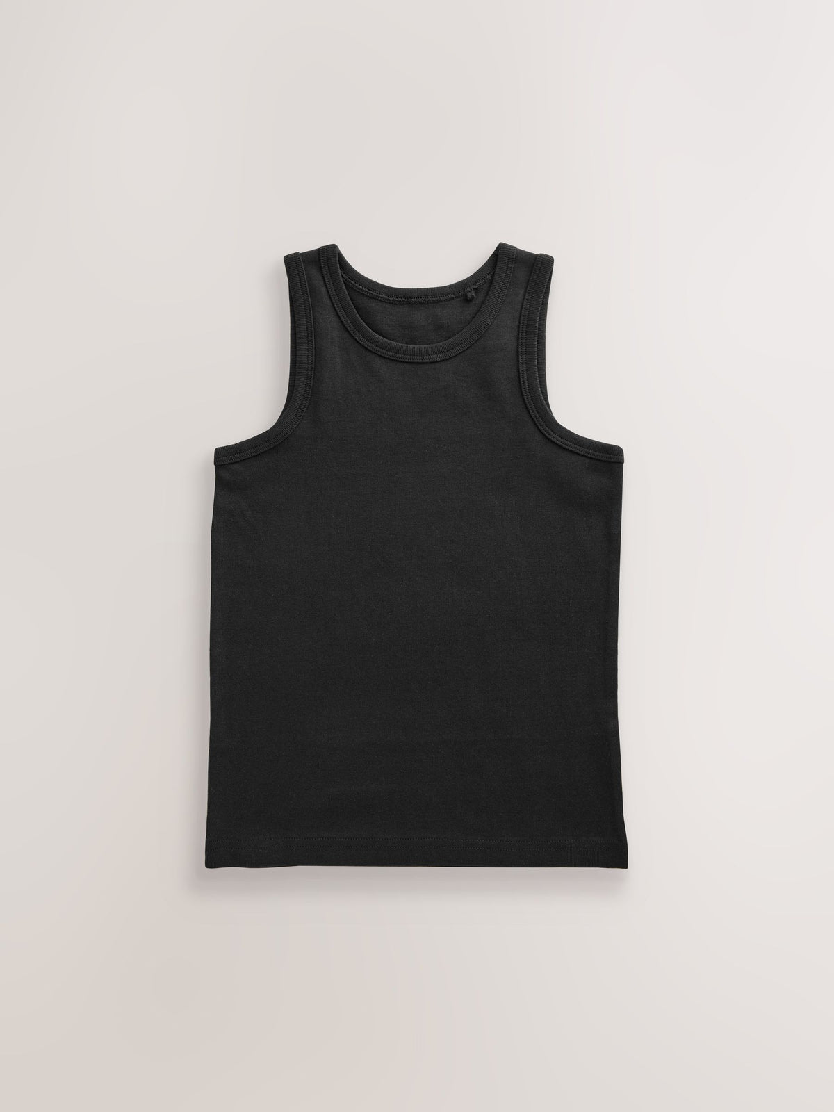 Black Vests 5 Pack (1.5-16yrs)