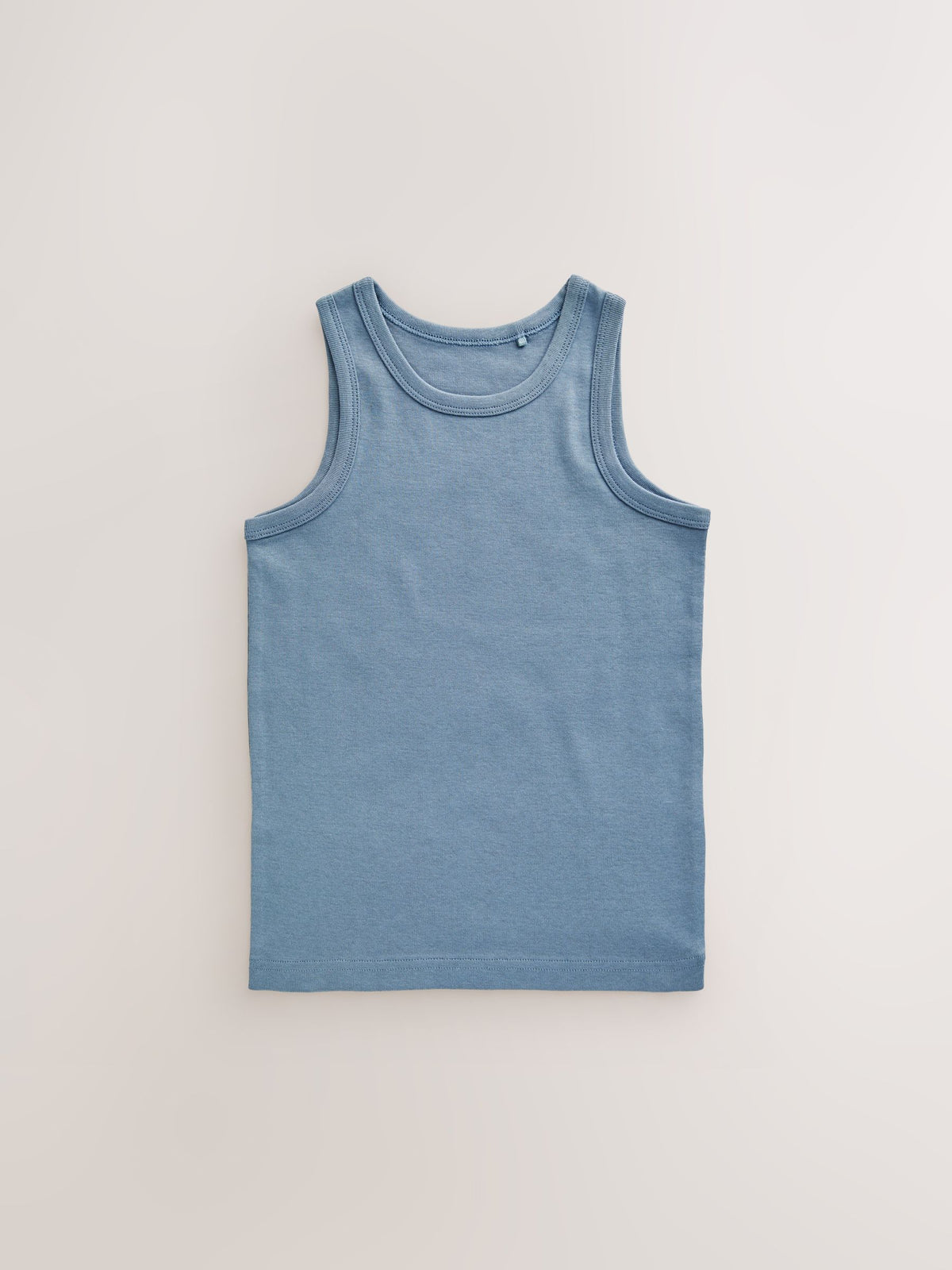 Tonal Blue Vests 5 Pack (1.5-16yrs)