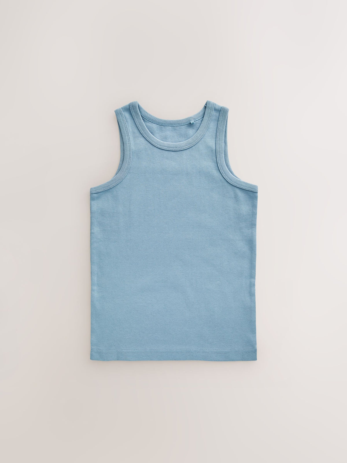 Tonal Blue Vests 5 Pack (1.5-16yrs)