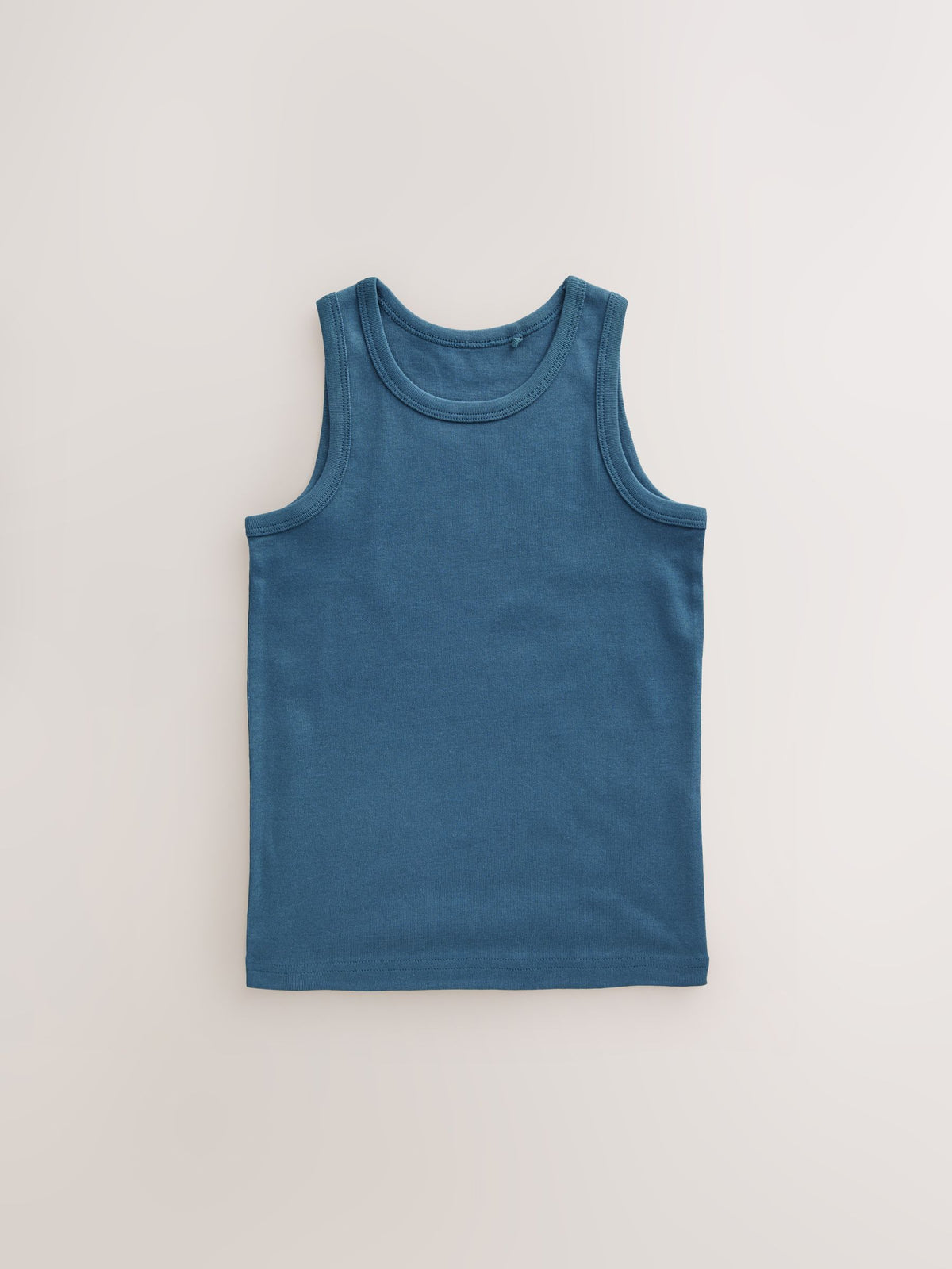 Tonal Blue Vests 5 Pack (1.5-16yrs)