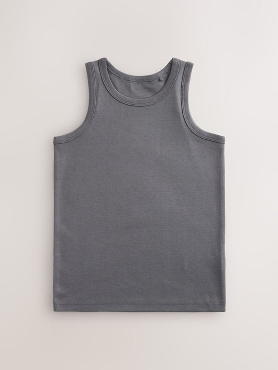 Neutral Vests 5 Pack (1.5-16yrs)