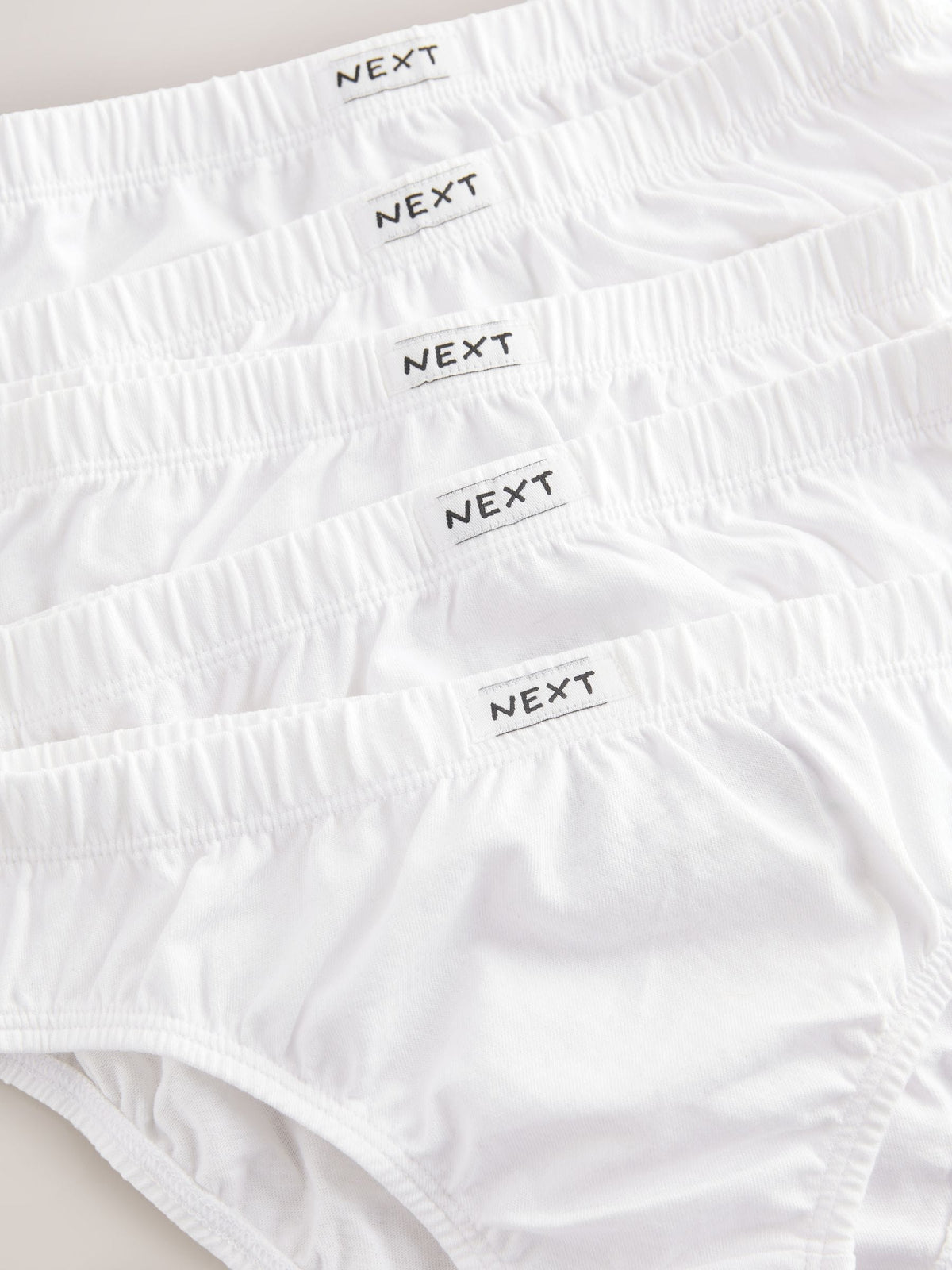 White Briefs 5 Pack (1.5-16yrs)