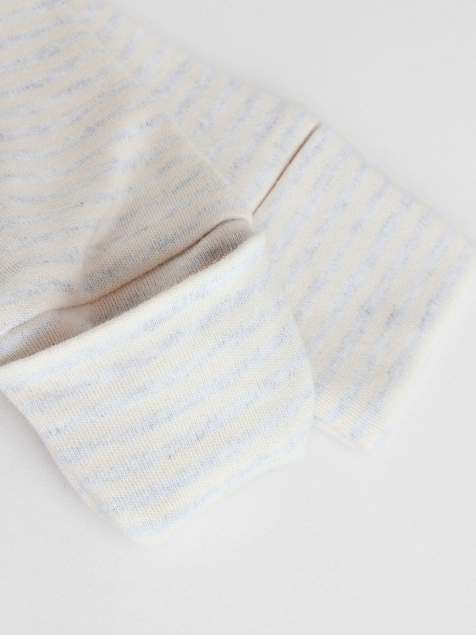 Grey 100% Cotton Two Way Zip Baby Sleepsuits 3 Pack (0-2yrs)