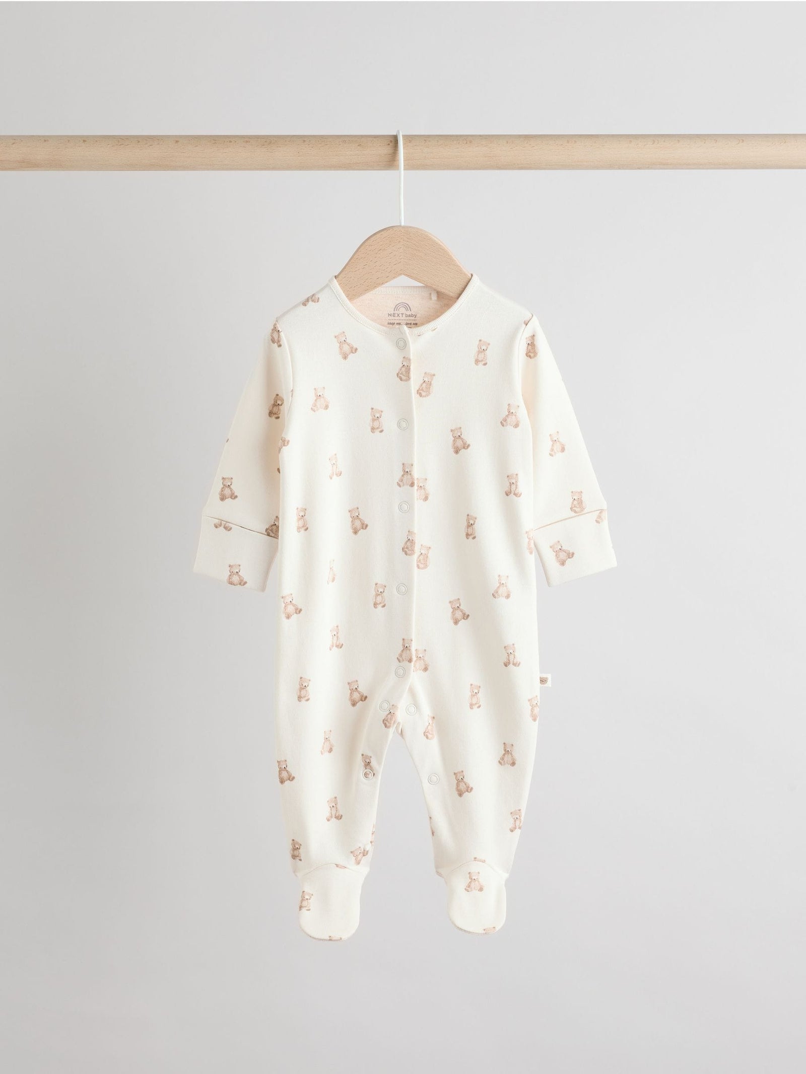 Neutral Baby Sleepsuits 3 Pack (0-2yrs)