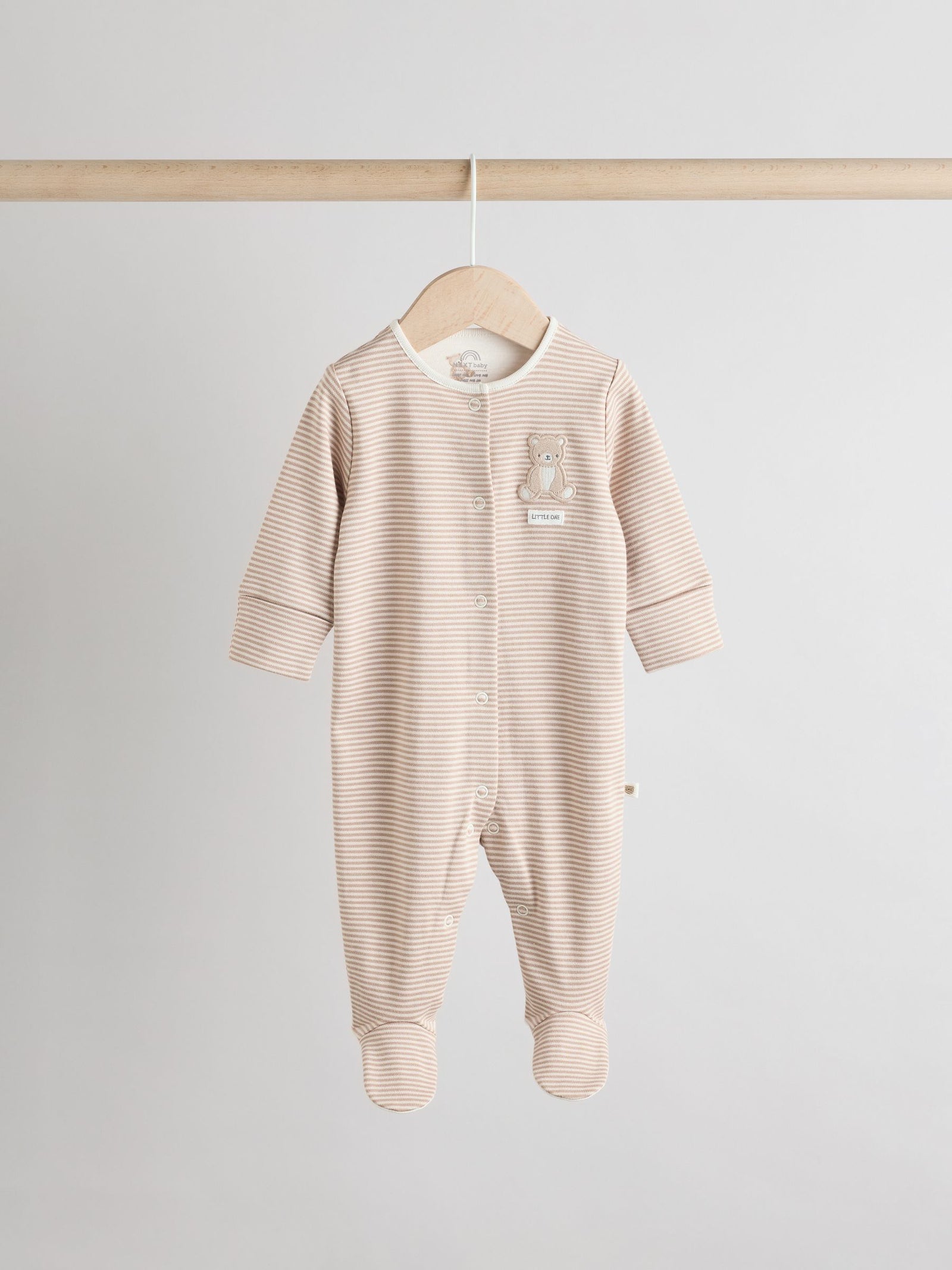 Neutral Baby Sleepsuits 3 Pack (0-2yrs)