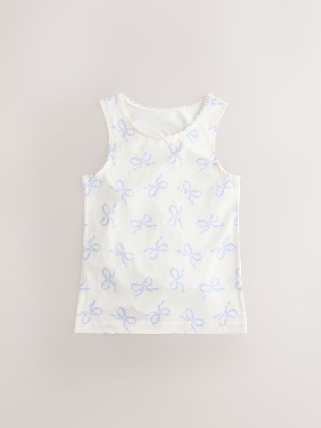 Blue Printed Vests 3 Pack (1.5-16yrs)