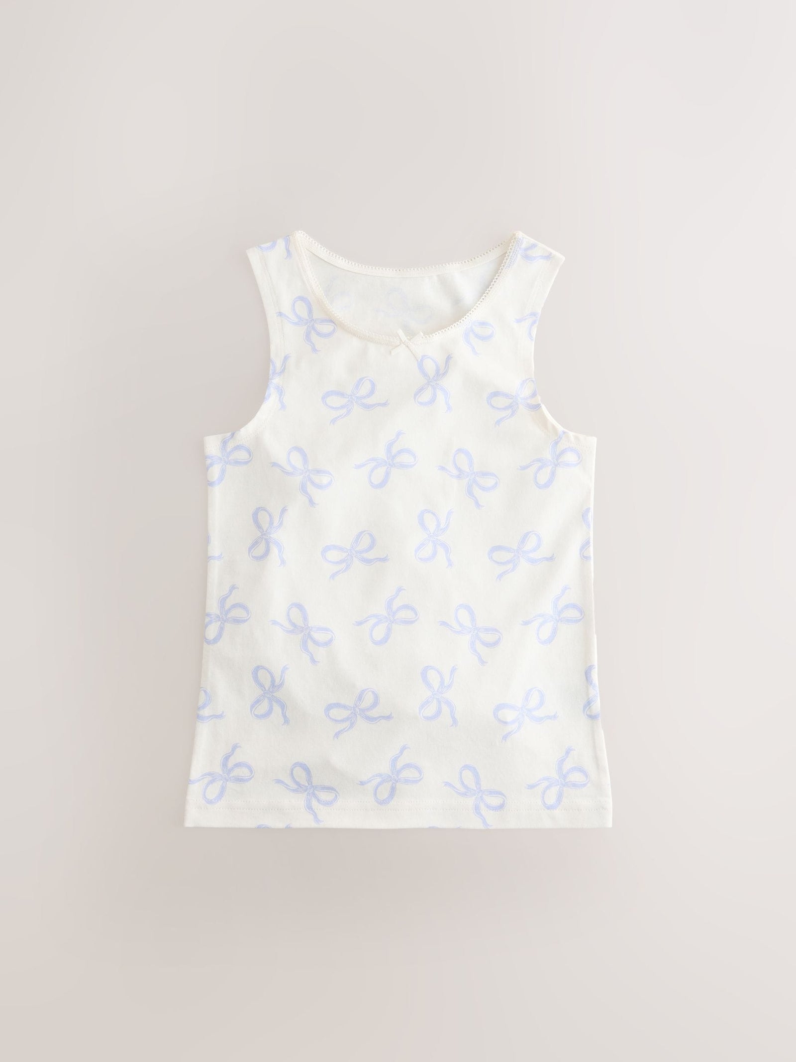 Blue Printed Vests 3 Pack (1.5-16yrs)
