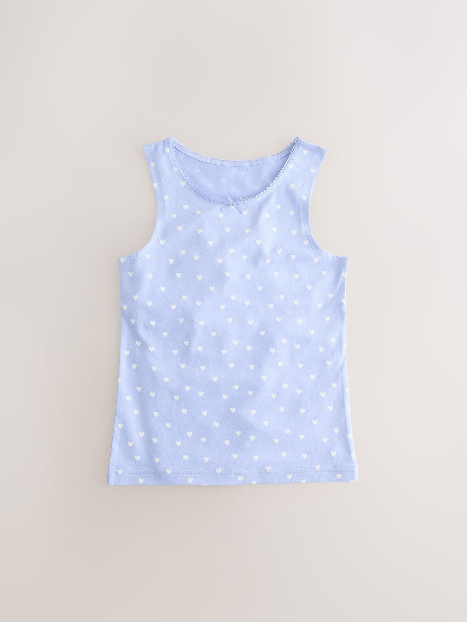 Blue Printed Vests 3 Pack (1.5-16yrs)