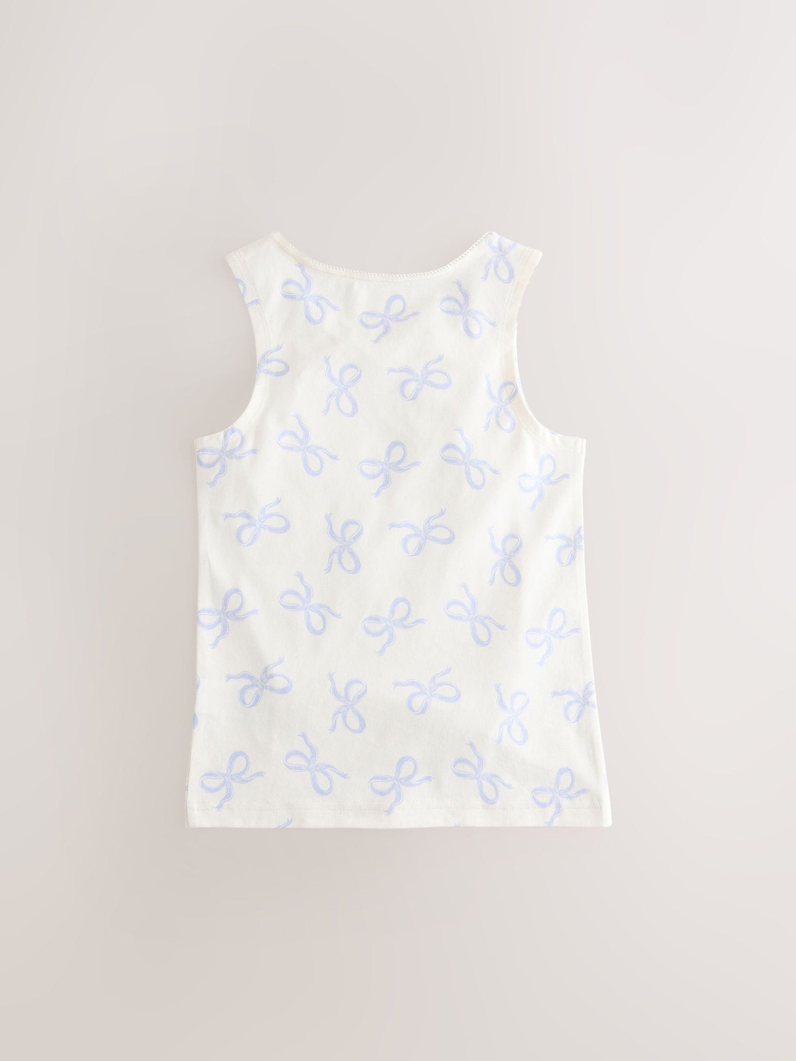 Blue Printed Vests 3 Pack (1.5-16yrs)